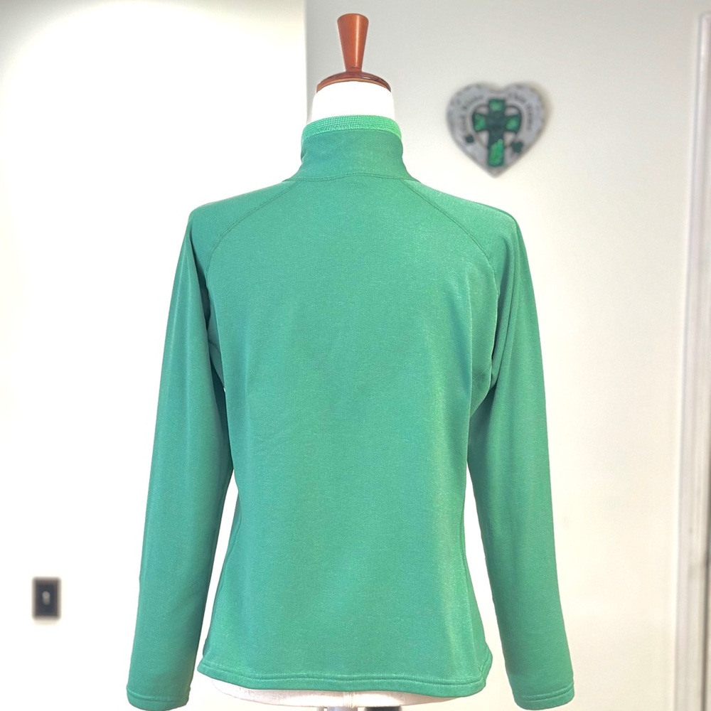 🌳Patagonia Regulator Polartec 1/4 Zip Pullover Top, Size L, Green - Picture 3 of 6